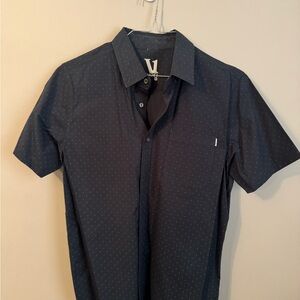 Vuori Dark Blue Men's Casual Shirt